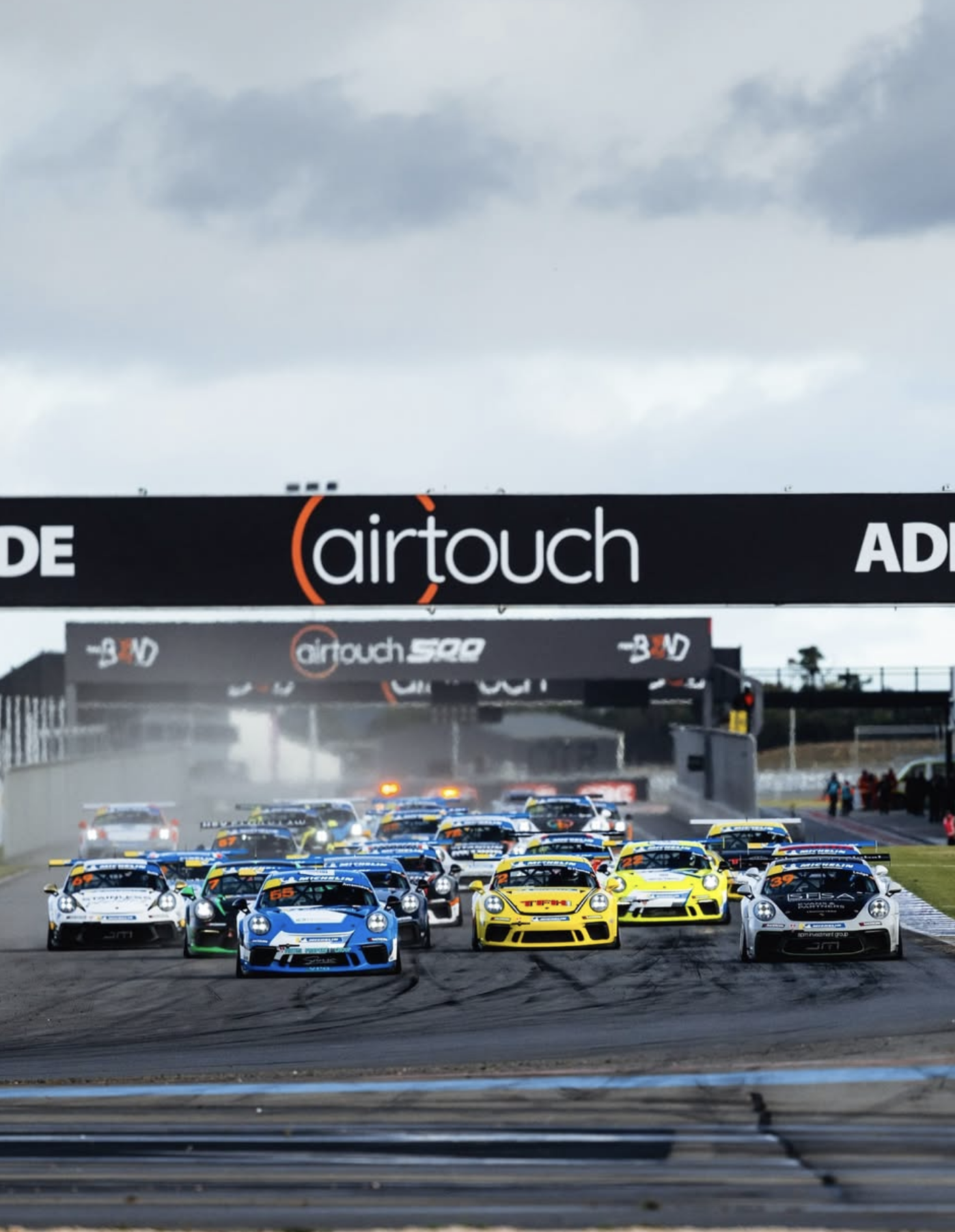 First Corner of the race